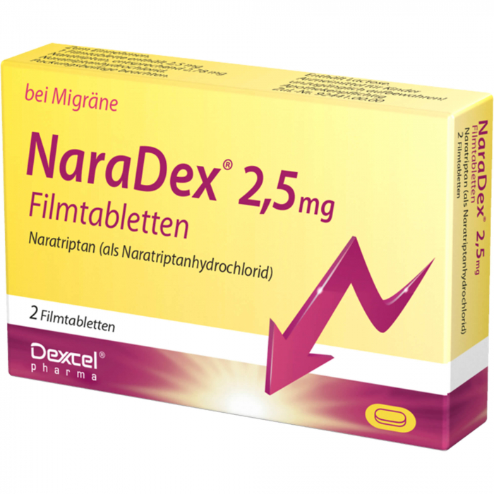 NARADEX 2,5 mg Filmtabletten 2 St