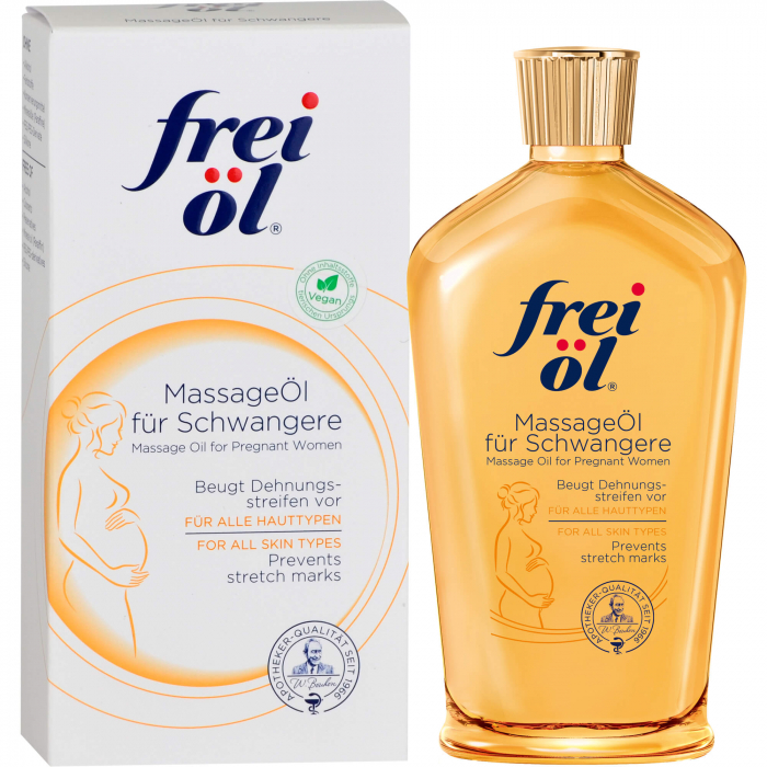 FREI ÖL MassageÖl für Schwangere 125 ml