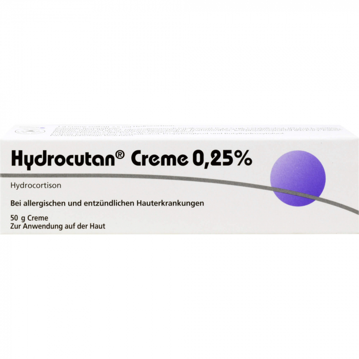 HYDROCUTAN Creme 0,25% 50 g
