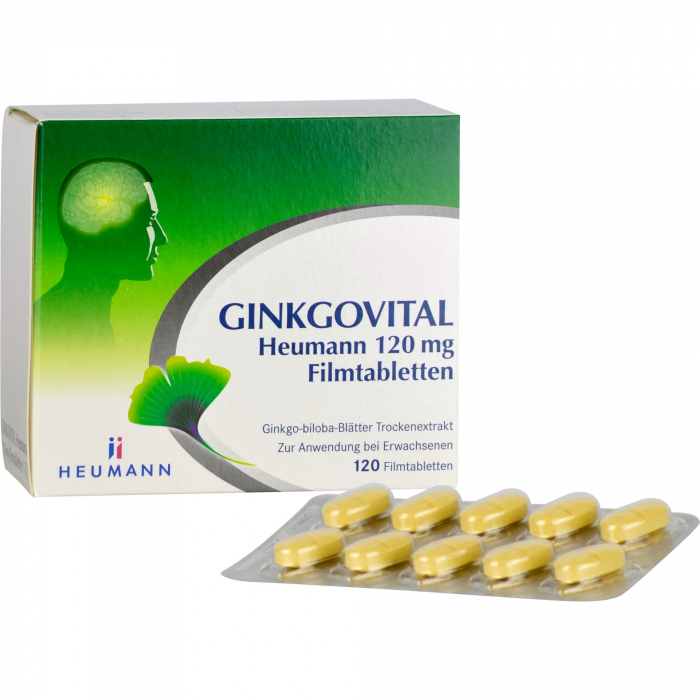 GINKGOVITAL Heumann 120 mg Filmtabletten 120 St