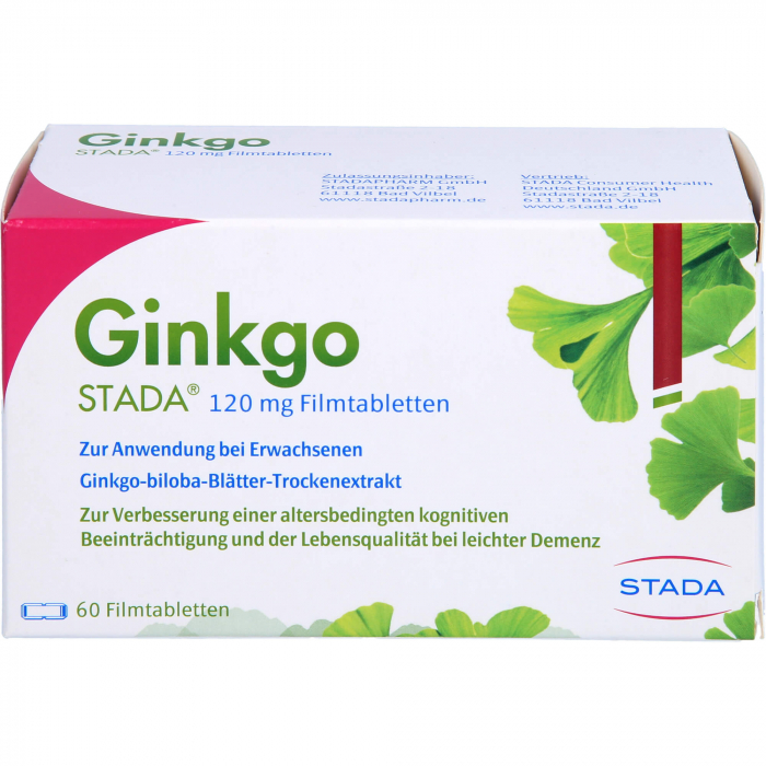 GINKGO STADA 120 mg Filmtabletten 60 St