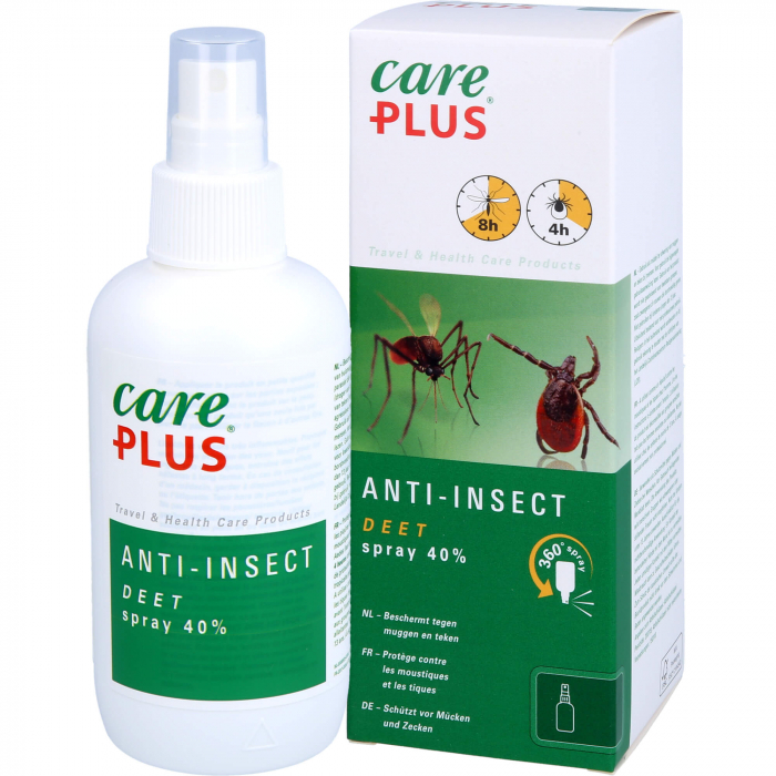 CARE PLUS Anti-Insect Deet Spray 40% XXL 200 ml