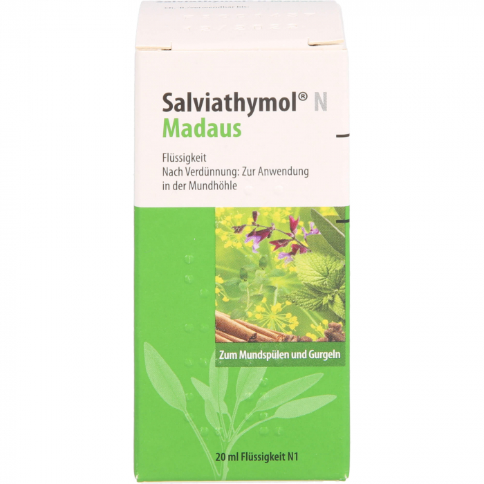 SALVIATHYMOL N Madaus Tropfen 20 ml