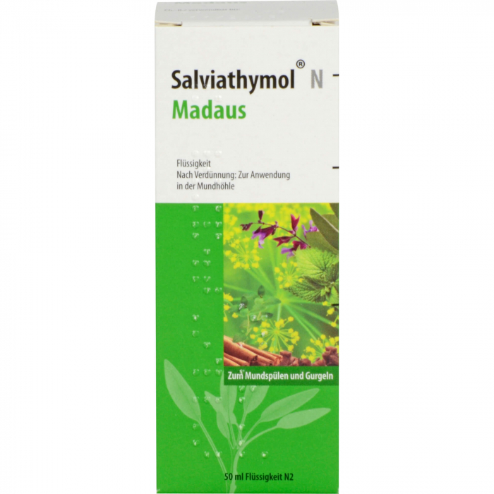SALVIATHYMOL N Madaus Tropfen 50 ml