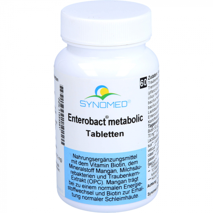 ENTEROBACT metabolic Tabletten 60 St