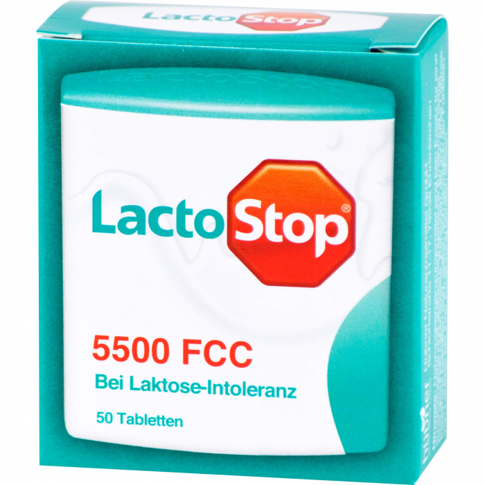 LACTOSTOP 5.500 FCC Tabletten Klickspender 50 St