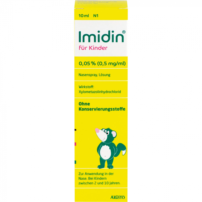 IMIDIN für Kinder 0,05% 0,5 mg/ml Nasenspray 10 ml