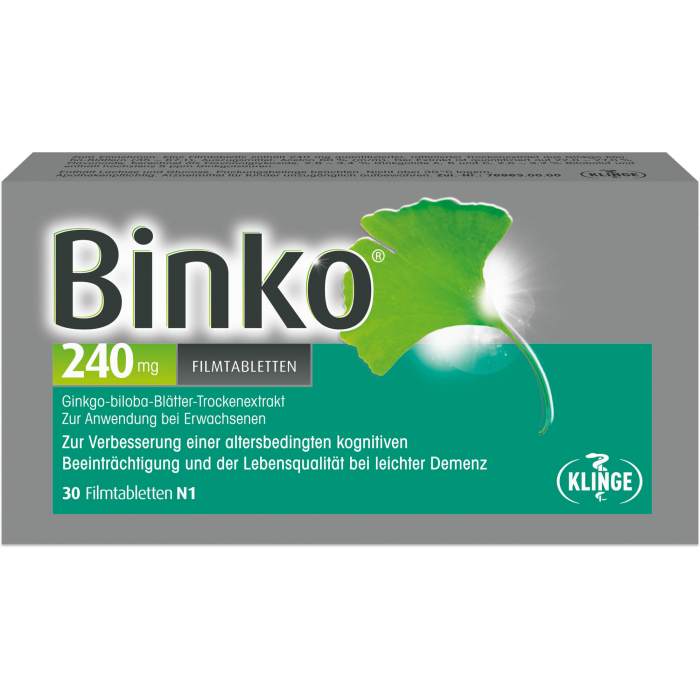 BINKO 240 mg Filmtabletten 30 St