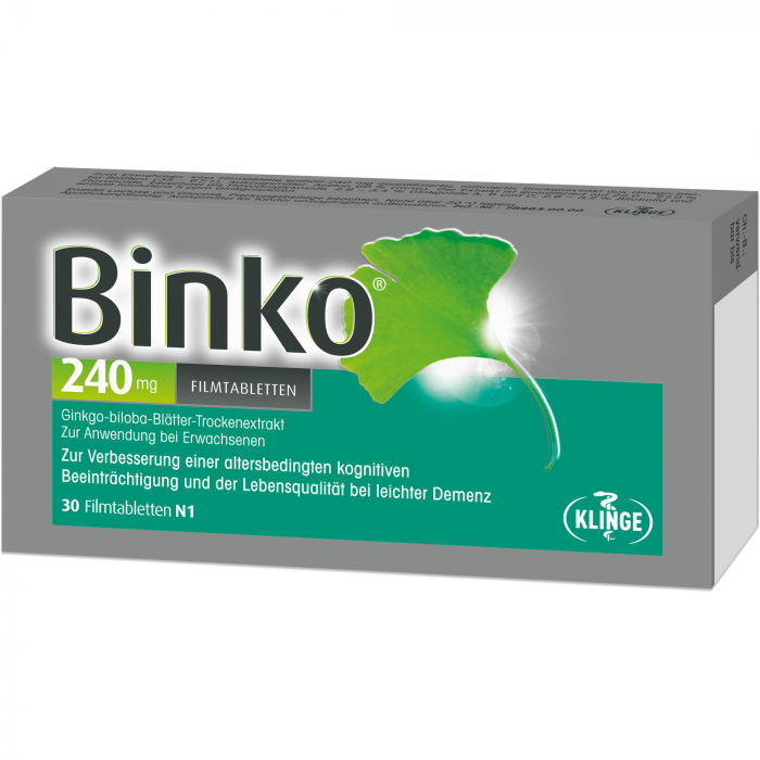 BINKO 240 mg Filmtabletten 30 St