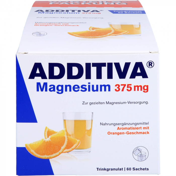 ADDITIVA Magnesium 375 mg Sachets 60 St