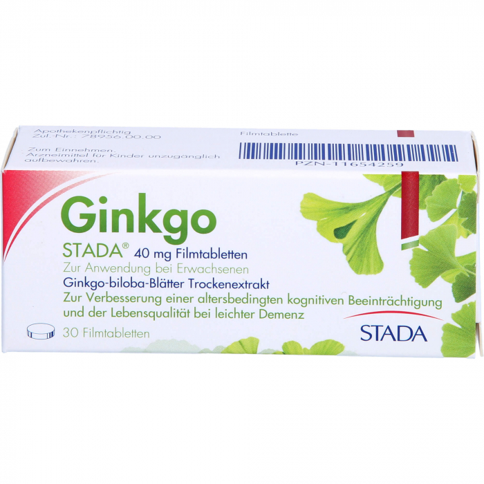GINKGO STADA 40 mg Filmtabletten 30 St