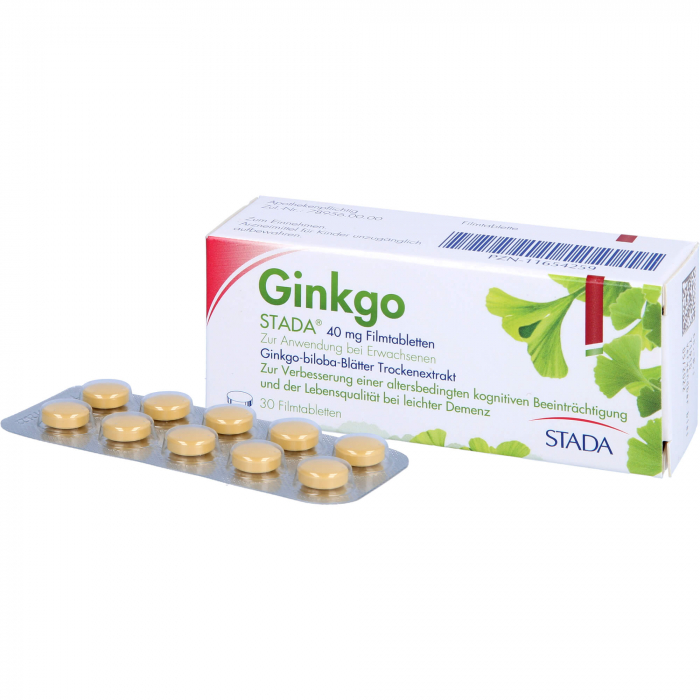 GINKGO STADA 40 mg Filmtabletten 30 St