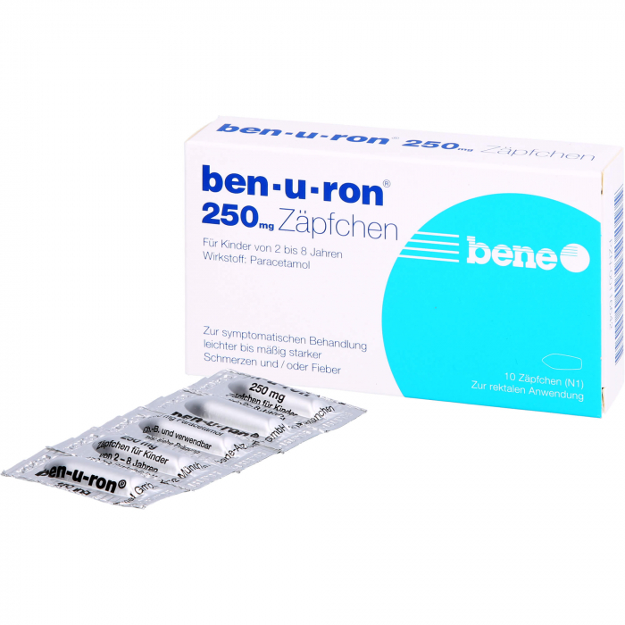 BEN-U-RON 250 mg Suppositorien 10 St