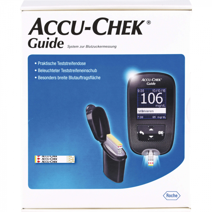ACCU-CHEK Guide Blutzuckermessgerät Set mg/dl 1 St