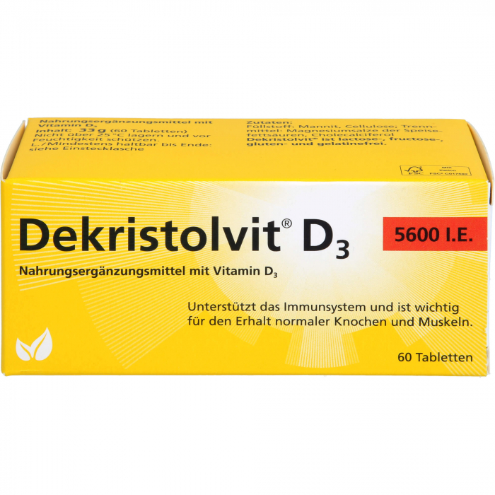 DEKRISTOLVIT D3 5600 I.E. Tabletten 60 St