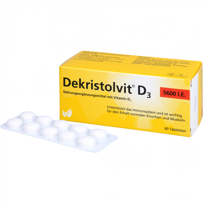 DEKRISTOLVIT D3 5600 I.E. Tabletten 60 St