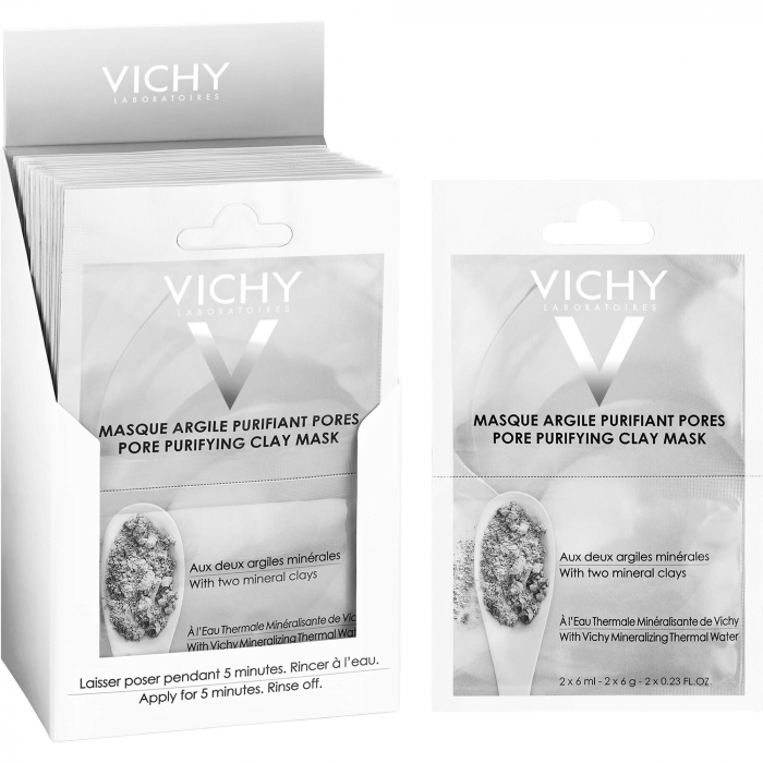 VICHY MASKE porenverfeinernd 2X6 ml
