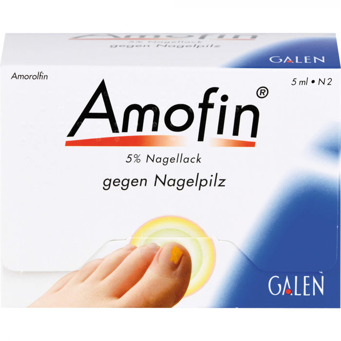 AMOFIN 5% Nagellack 5 ml