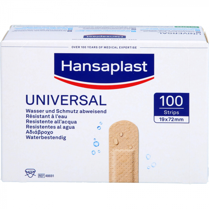 HANSAPLAST Universal Strips waterres.19x72 mm 100 St