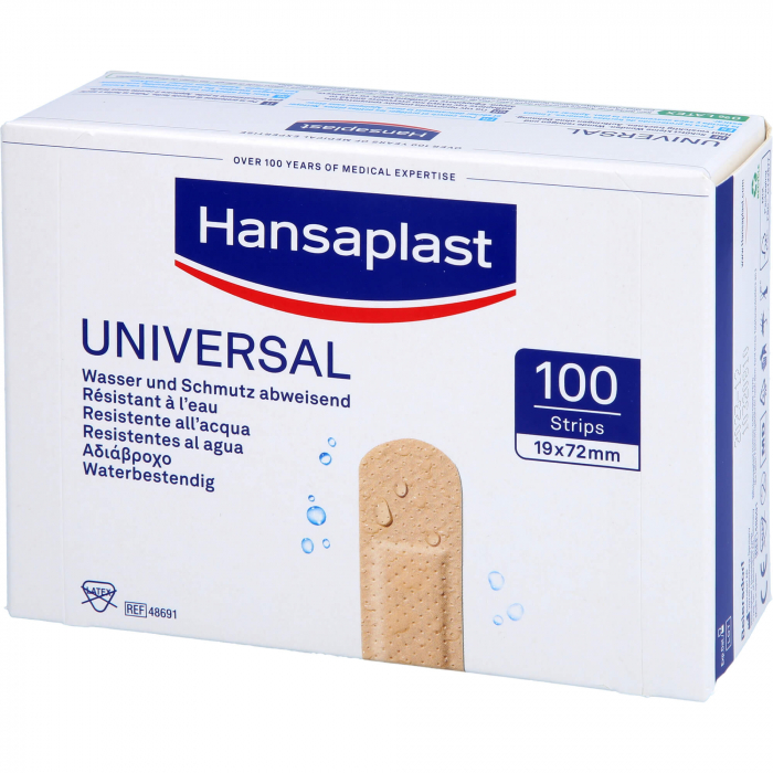 HANSAPLAST Universal Strips waterres.19x72 mm 100 St