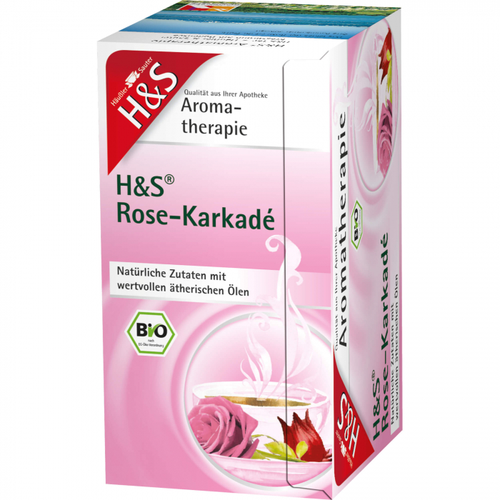 H&S Bio Rose-Karkade Aromatherapie Filterbeutel 20X1.0 g