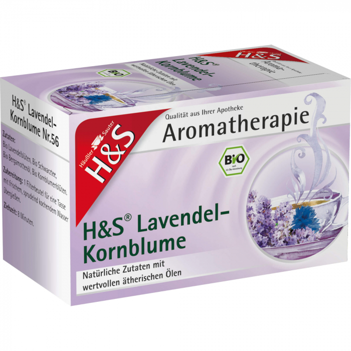 H&S Bio Lavendel-Kornblume Aromatherap.Filterbeut. 20X1.0 g