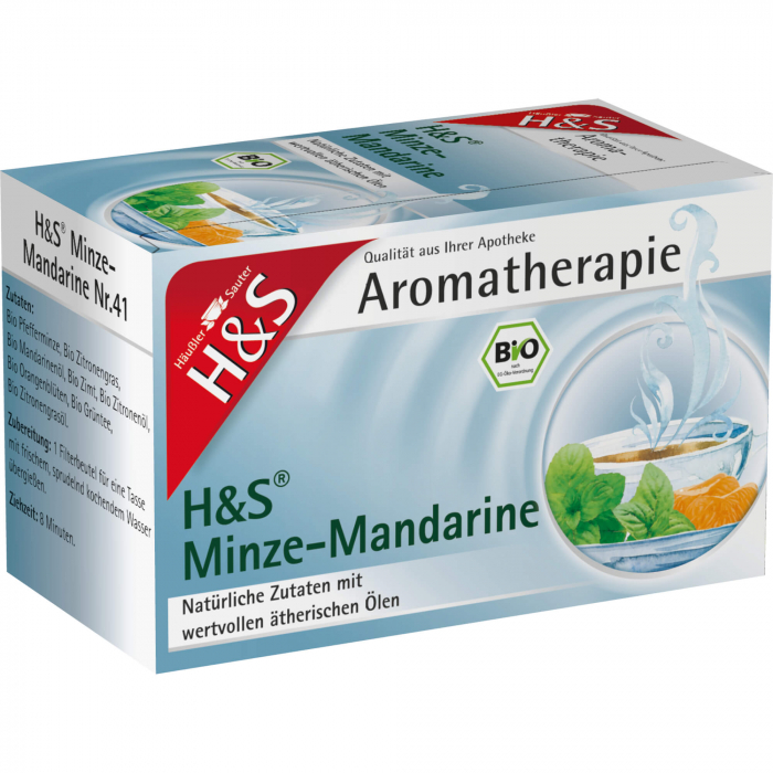 H&S Bio Minze-Mandarine Aromatherapie Filterbeutel 20X1.0 g