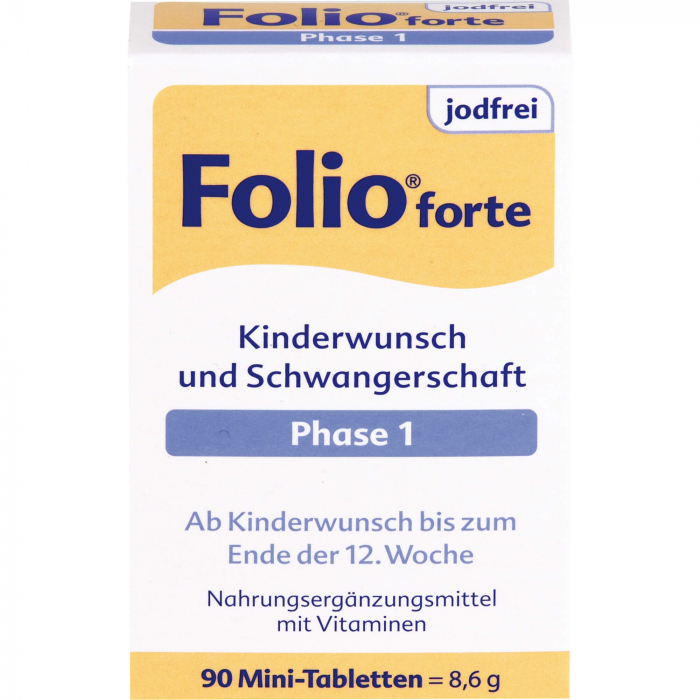 FOLIO 1 forte jodfrei Filmtabletten 90 St
