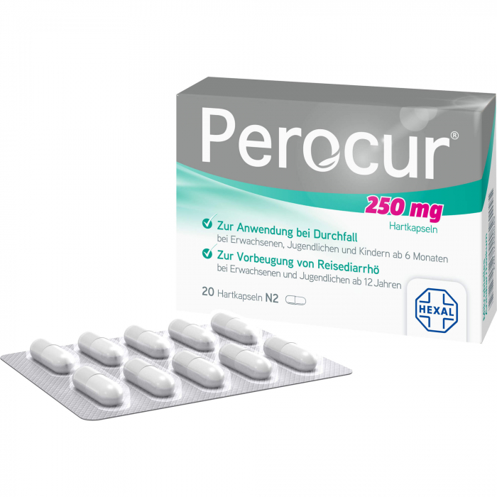 PEROCUR 250 mg Hartkapseln 20 St