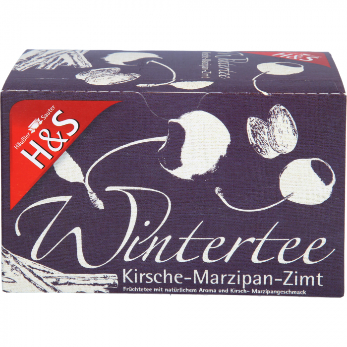 H&S Wintertee Kirsche-Marzipan-Zimt Filterbeutel 20X2.25 g