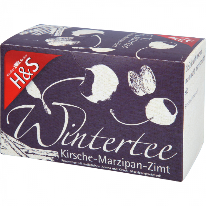 H&S Wintertee Kirsche-Marzipan-Zimt Filterbeutel 20X2.25 g