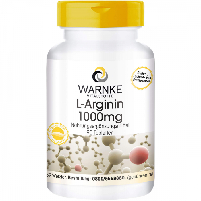 L-ARGININ 1000 mg Tabletten 90 St