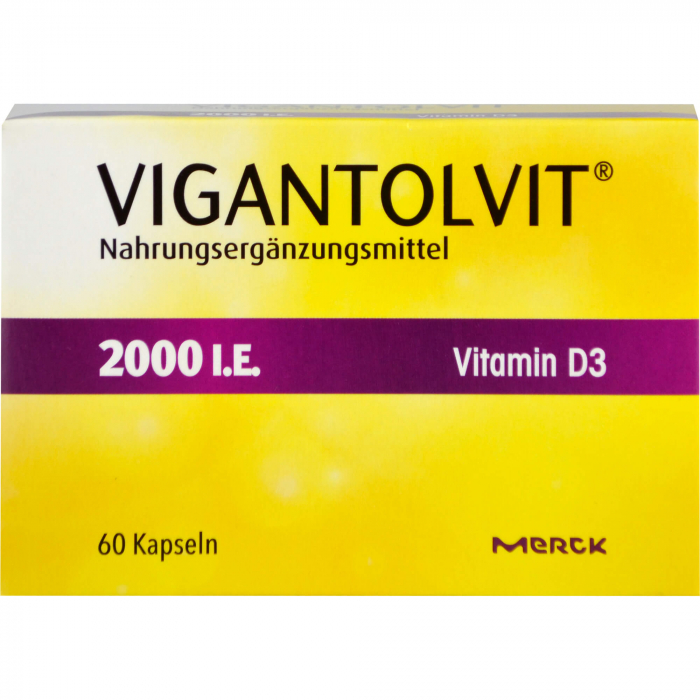 VIGANTOLVIT 2000 I.E. Vitamin D3 Weichkapseln 60 St