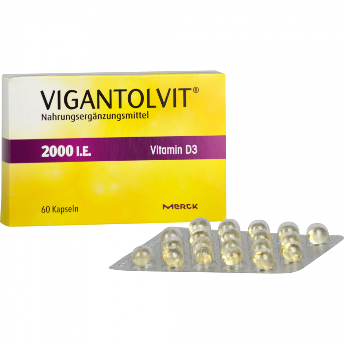 VIGANTOLVIT 2000 I.E. Vitamin D3 Weichkapseln 60 St