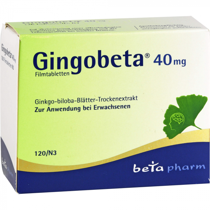 GINGOBETA 40 mg Filmtabletten 120 St