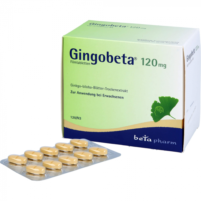 GINGOBETA 120 mg Filmtabletten 120 St