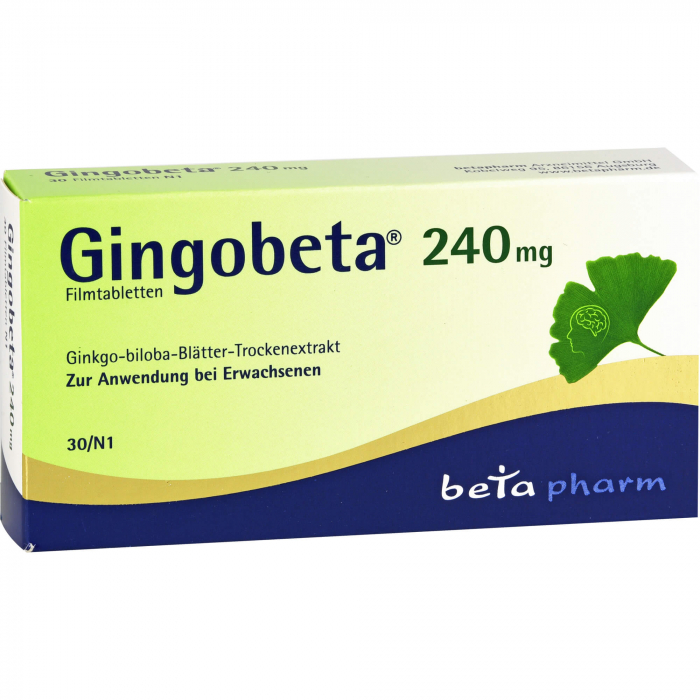 GINGOBETA 240 mg Filmtabletten 30 St