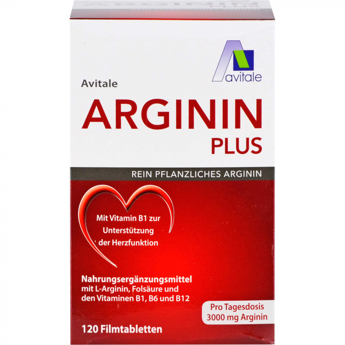 ARGININ PLUS Vitamin B1+B6+B12+Folsäure Filmtabl. 120 St