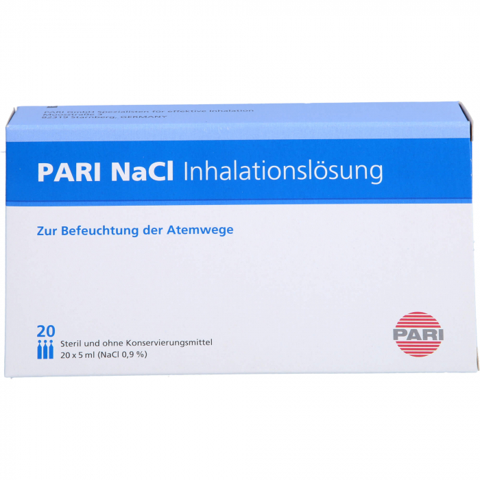 PARI NaCl Inhalationslösung Ampullen 20X5 ml