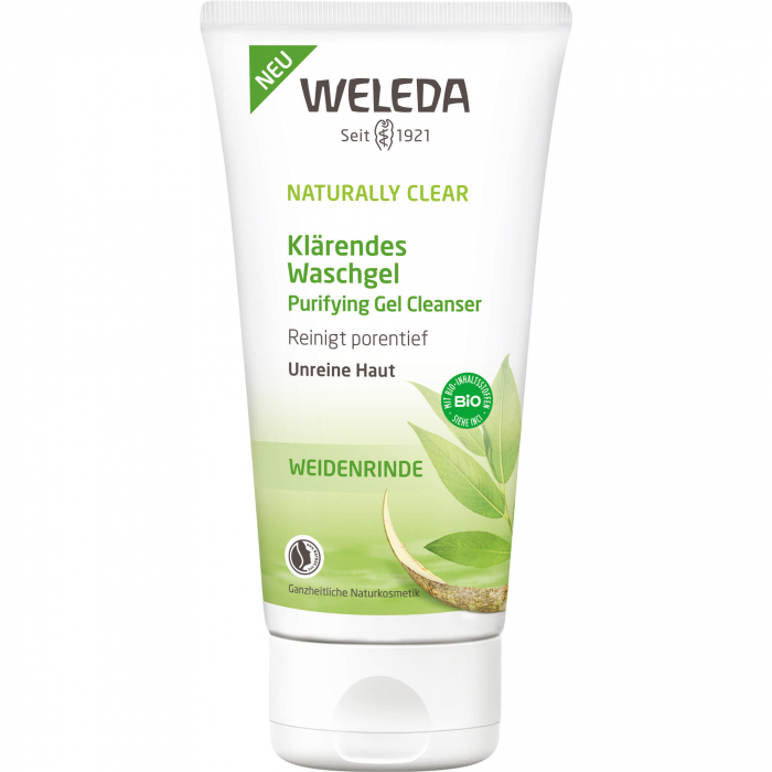 WELEDA NATURALLY CLEAR klärendes Waschgel 100 ml