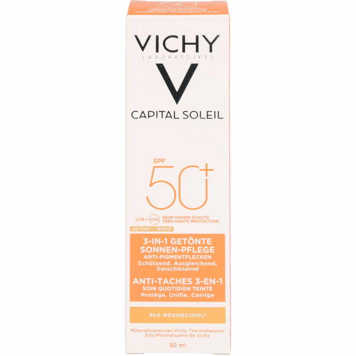 VICHY IDEAL Soleil Anti-Pigmentflecken Cr.LSF 50+ 50 ml