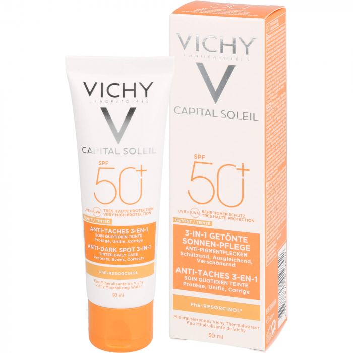 VICHY IDEAL Soleil Anti-Pigmentflecken Cr.LSF 50+ 50 ml