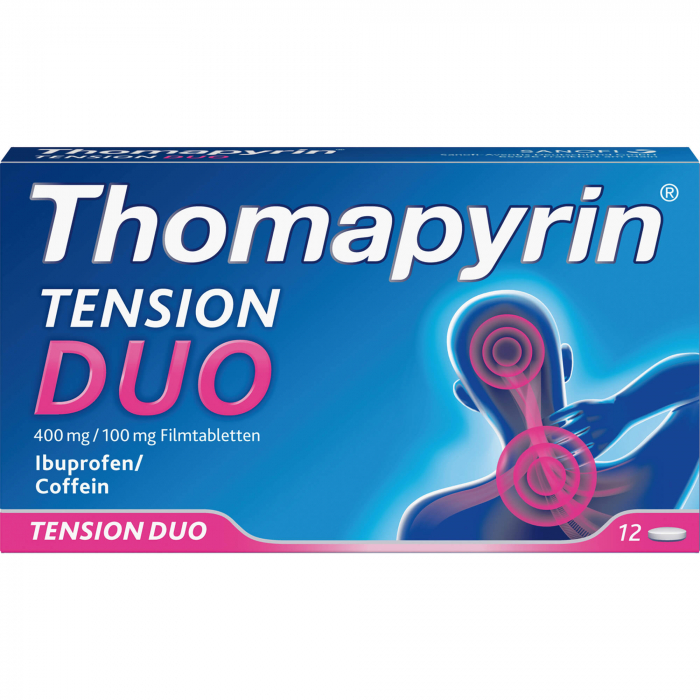 THOMAPYRIN TENSION DUO 400 mg/100 mg Filmtabletten 6 St