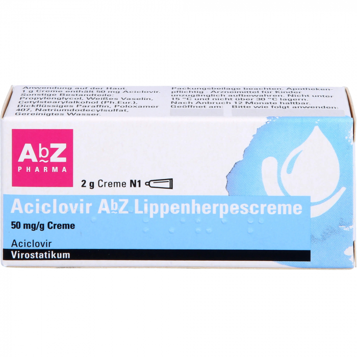 ACICLOVIR AbZ Lippenherpescreme 2 g