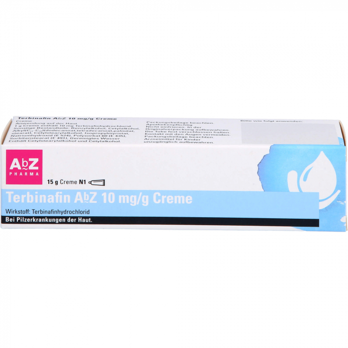 TERBINAFIN AbZ 10 mg/g Creme 15 g