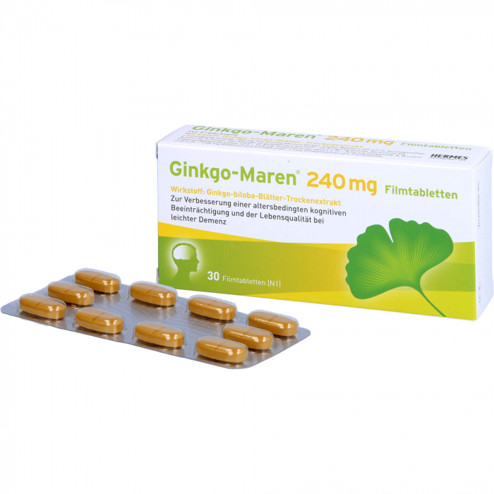 GINKGO-MAREN 240 mg Filmtabletten 30 St