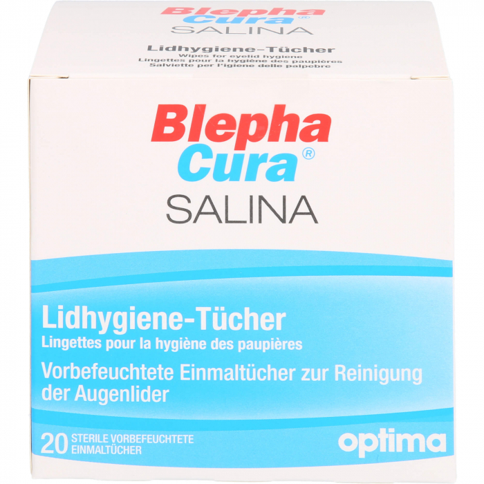 BLEPHACURA Salina Lidhygiene-Tücher 20 St