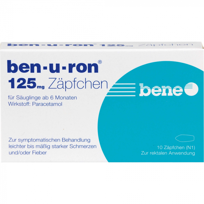 BEN-U-RON 125 mg Suppositorien 10 St