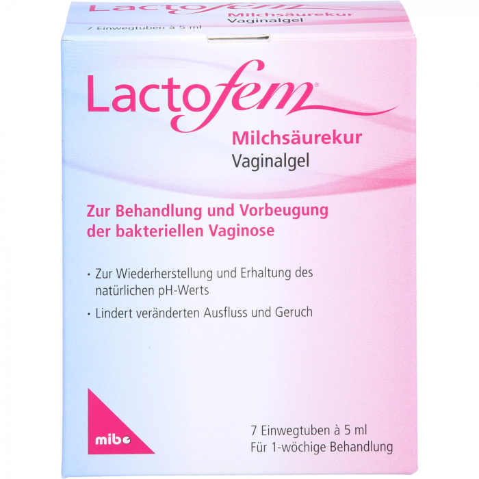 LACTOFEM Milchsäurekur Vaginalgel 7X5 ml