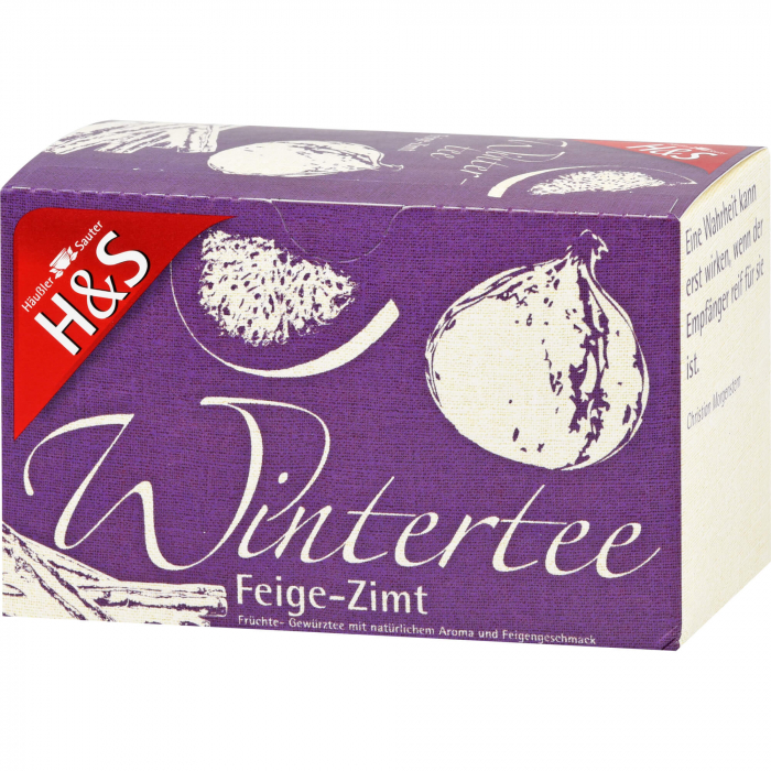 H&S Wintertee Feige-Zimt Filterbeutel 20X2.0 g